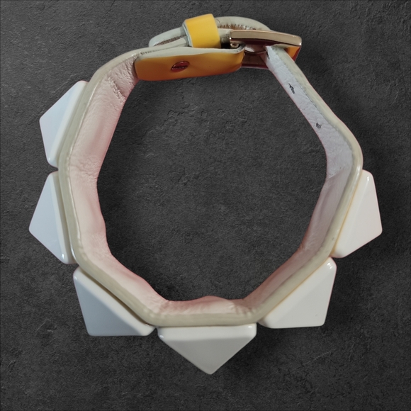 VALENTINO Rockstud Leather Bracelet New With Box - Picture 9 of 9